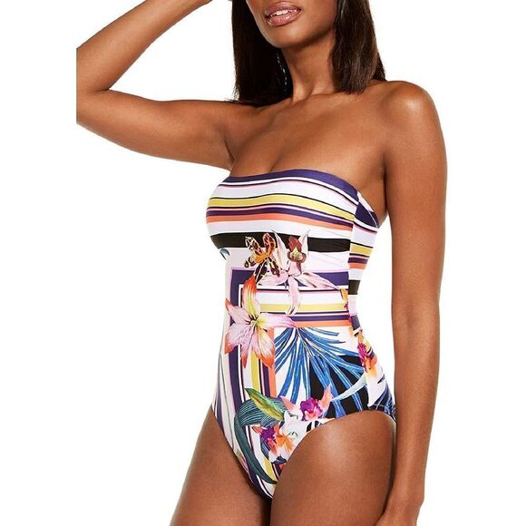 New. Trina Turk floral swimsuit….size 6 - Picture 9 of 16